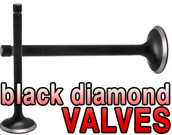 CB550 Black Diamond Valves at Dynoman