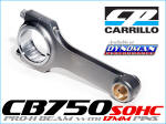 Carrillo Rods for CB750 SOHC with 17mm pins at Dynoman